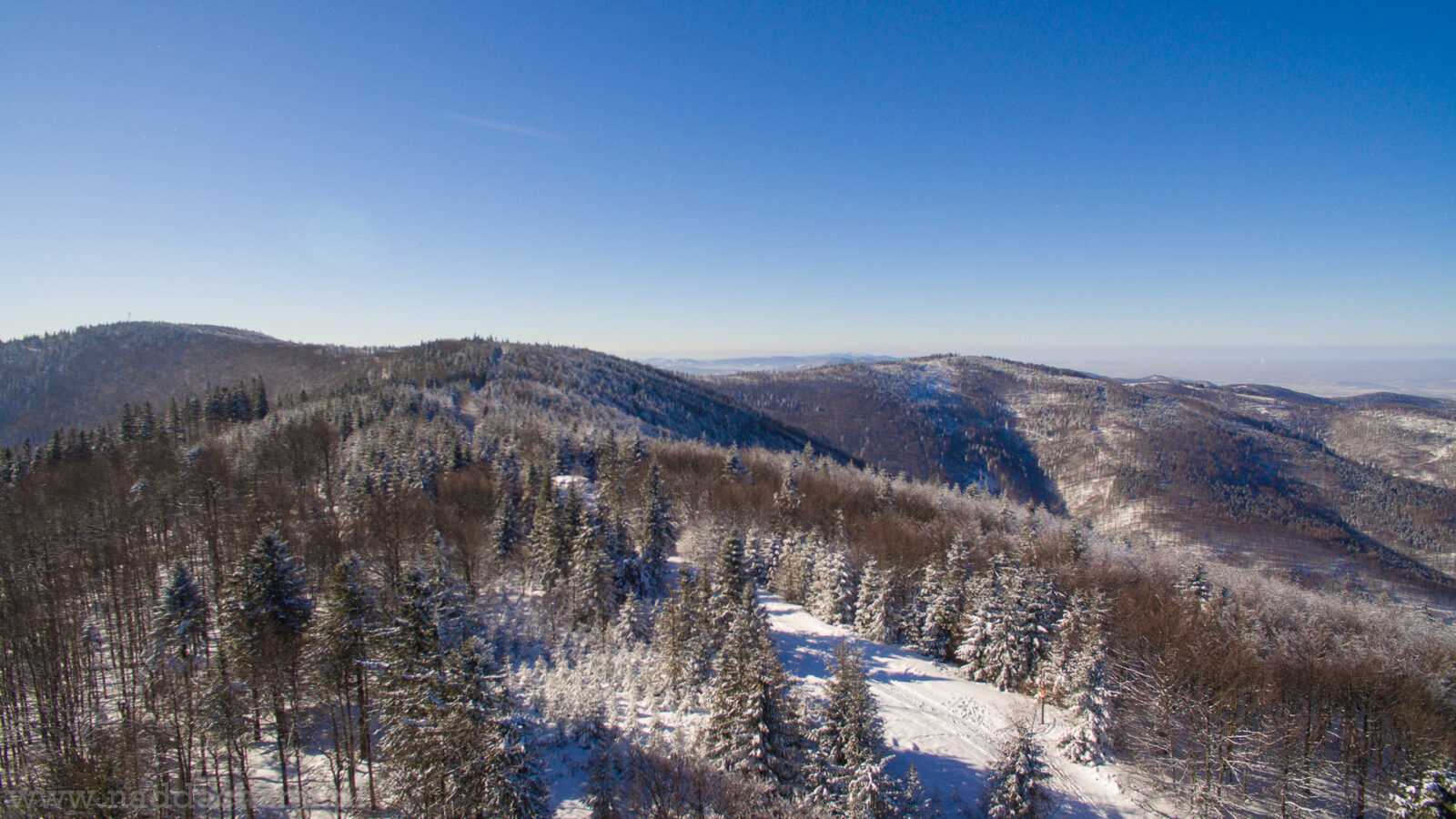 Beskidy znad Szyndzielni