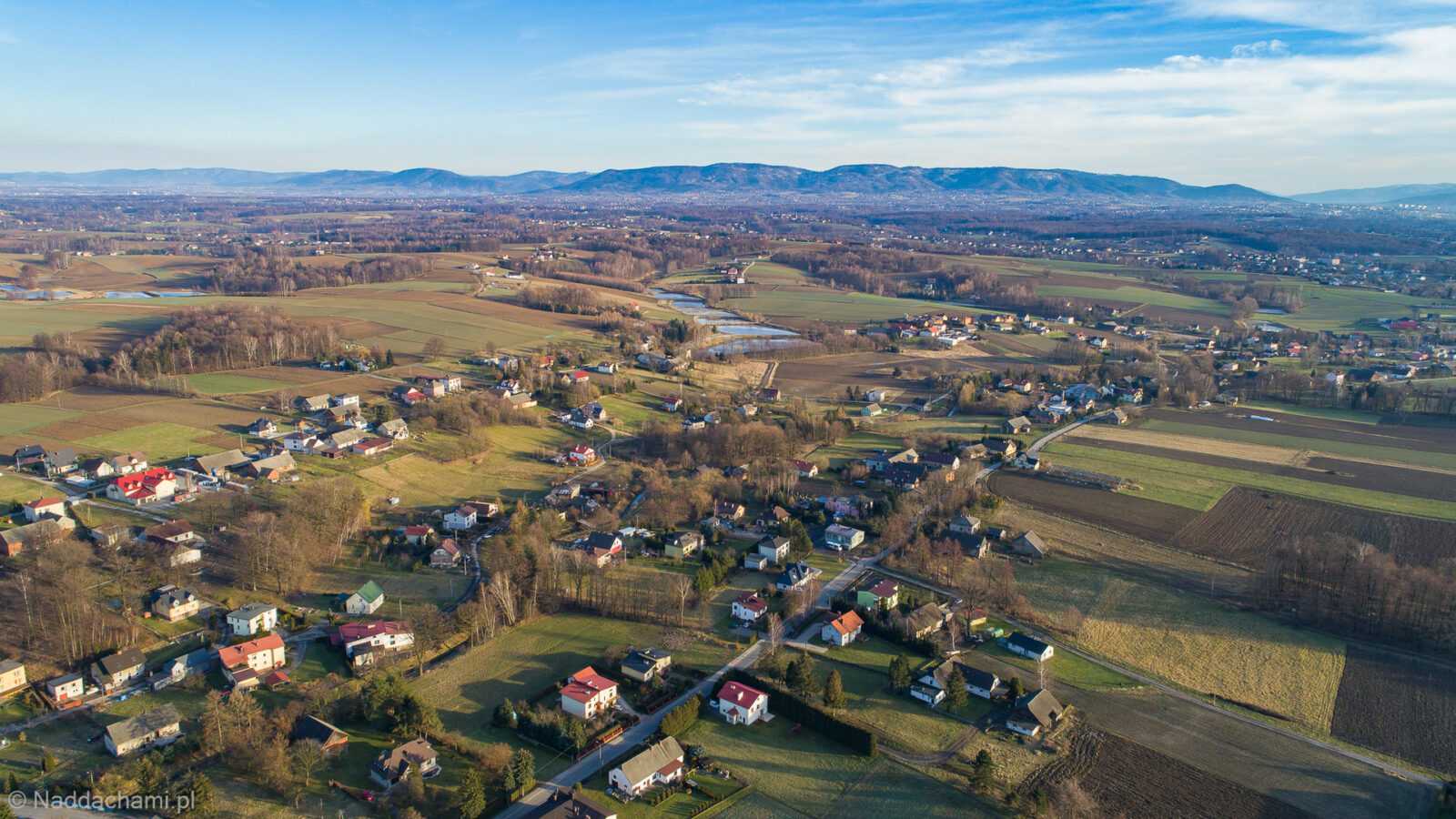 Bestwinka z lotu ptaka