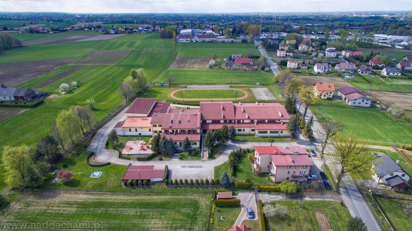 Bestwinka z lotu ptaka