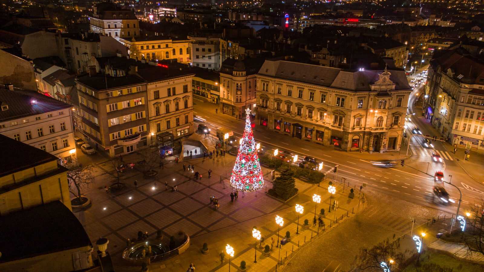 Choinka w Bielsku-Białej