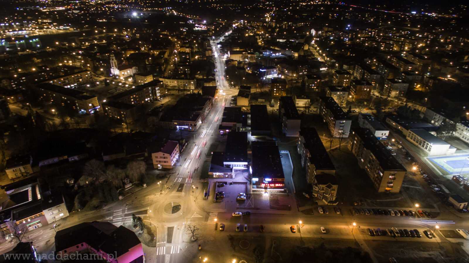 Czechowice-Dziedzice z lotu ptaka