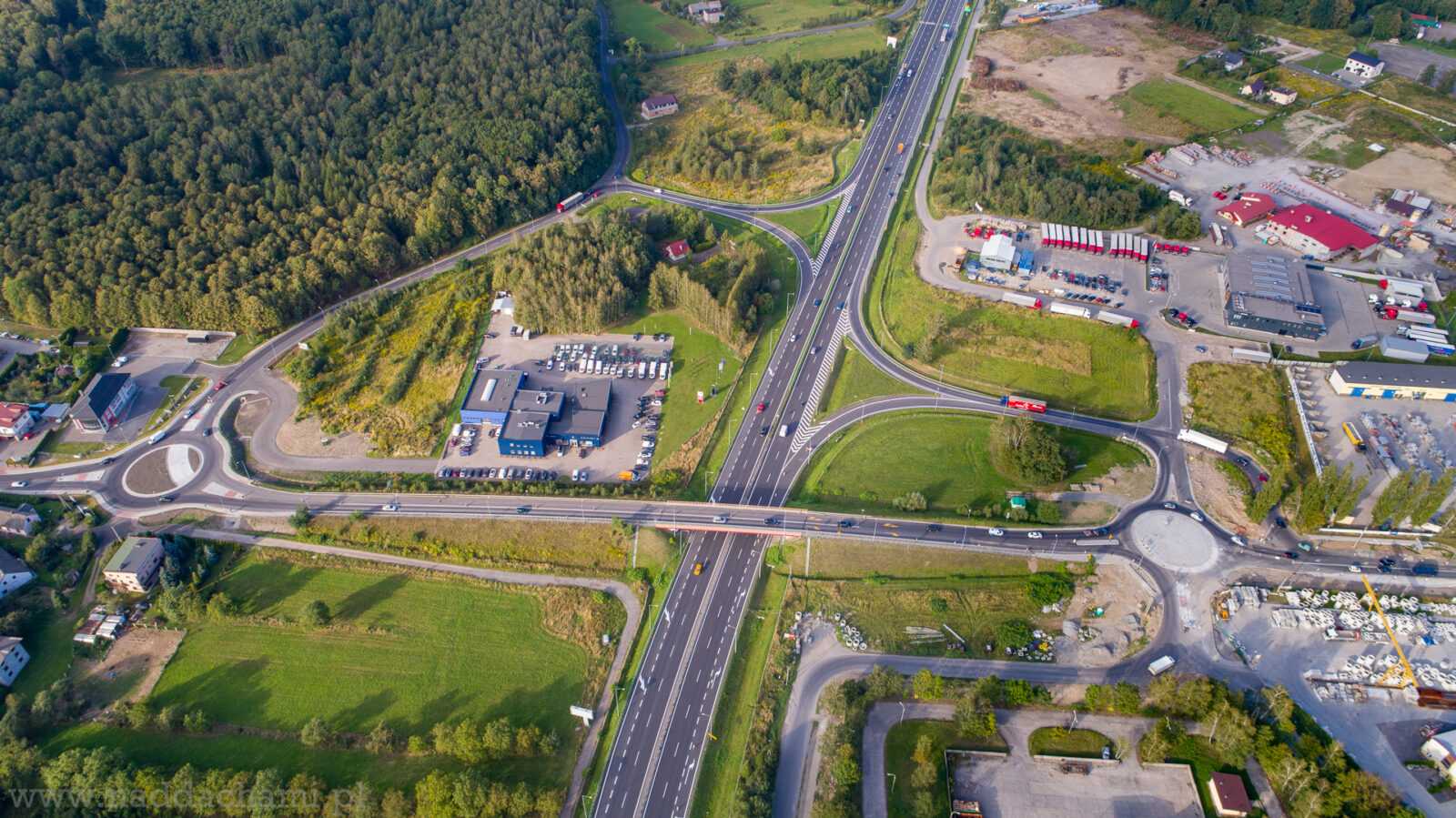 Film z rozbudowy ul. Międzyrzeckiej